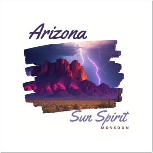 Arizona Sun Spirit Monsoon Series Posters and Art